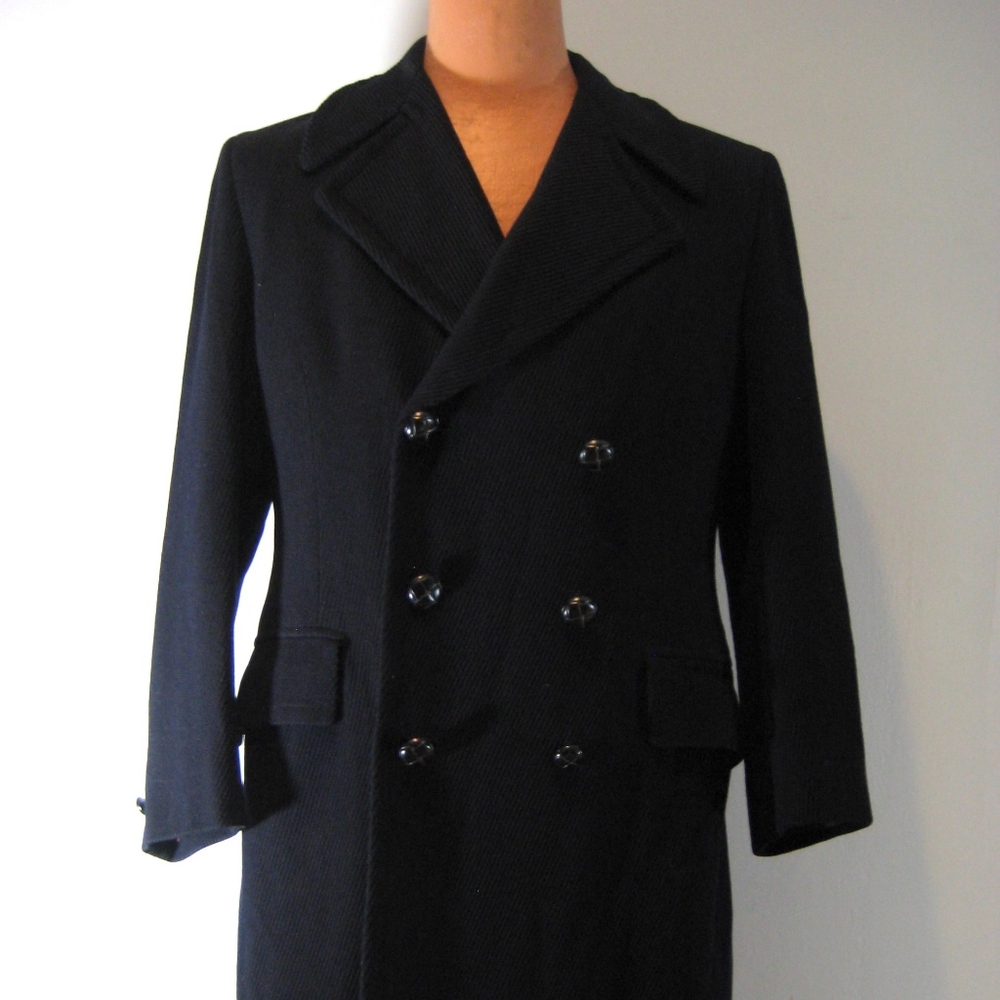ALPACUNA: America's Most Famous Coat Vintage NAVY